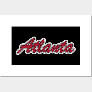 Football Fan of Atlanta Posters and Art